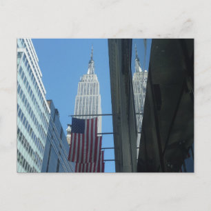Empire reflektiert postkarte