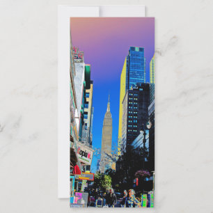 Empire Sate Gebäude vom 42. St New York Poster