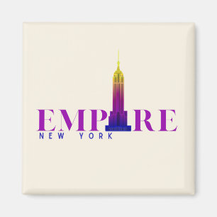 Empire State Building-New York-Vibrant Magnet
