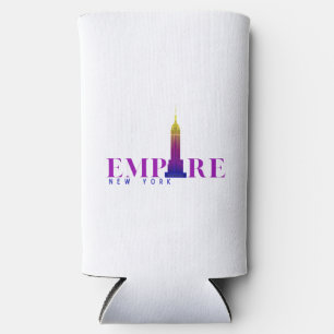 Empire State Building-New York-Vibrant Purple- Selters Dosenkühler