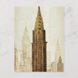 Empire State Building NYC Postkarte