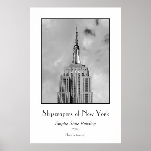 Empire State Building Poster (Vorne)