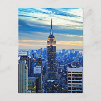 Empire State Gebäude, Manhattan, New York City Postkarte