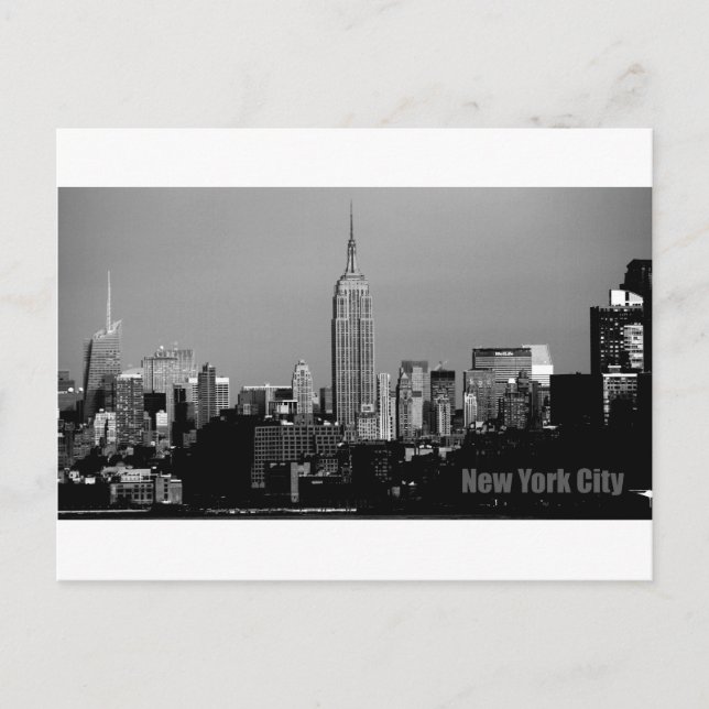Empire State Gebäude Postkarte (Vorderseite)