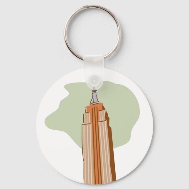 Empire State Gebäude Schlüsselanhänger (Vorderseite)