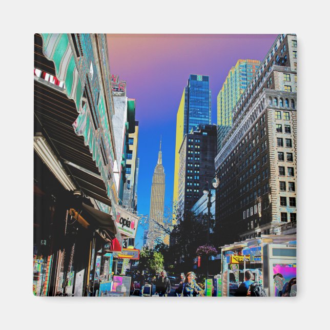 Empire State Gebäude vom 42. Magnet (Vorne)