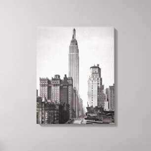 Empire State & Midtown Manhattan, 1931 Leinwanddruck