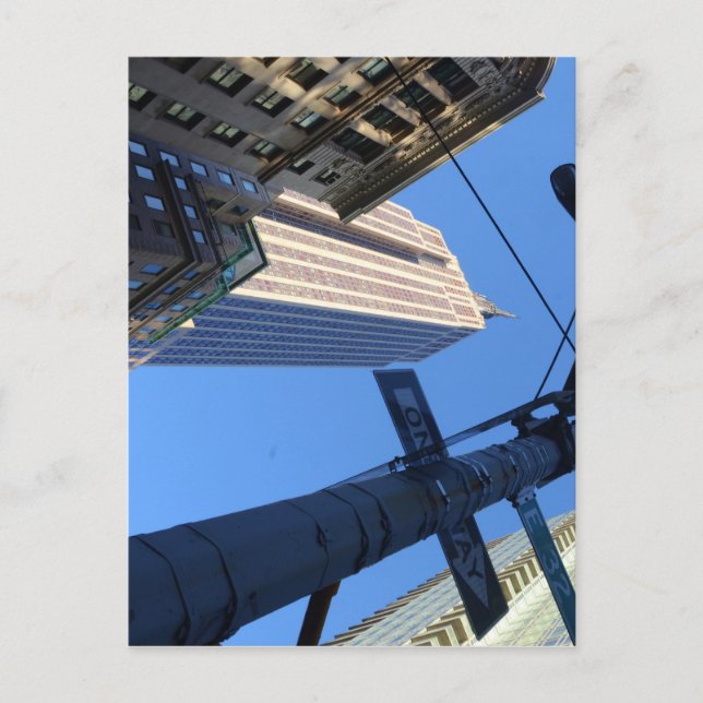 Empire State. Postkarte (Vorderseite)