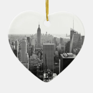 Empire States Gebäude Manhattan Keramik Ornament
