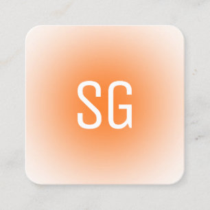 Emplacement souple - Initiales - Carte de visite C