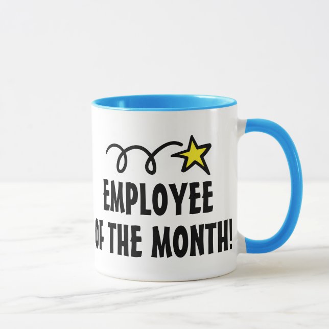 Employé de la tasse de café de mois (Droite)