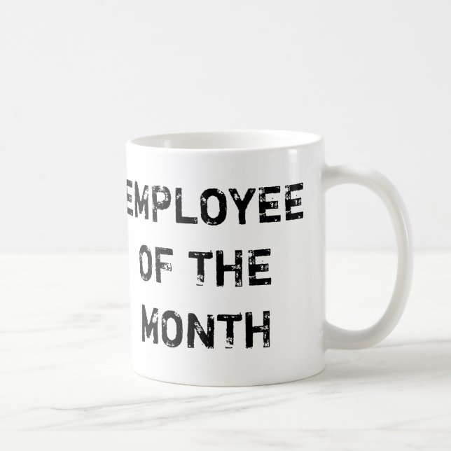 Employé de la tasse de mois (Droite)
