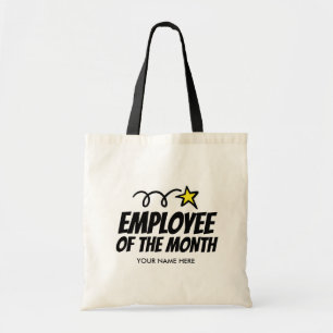 Employé du cadeau de sac fourre-tout à mois pour
