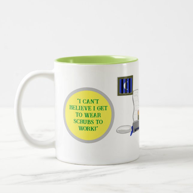 Employé du mois Mug (Gauche)