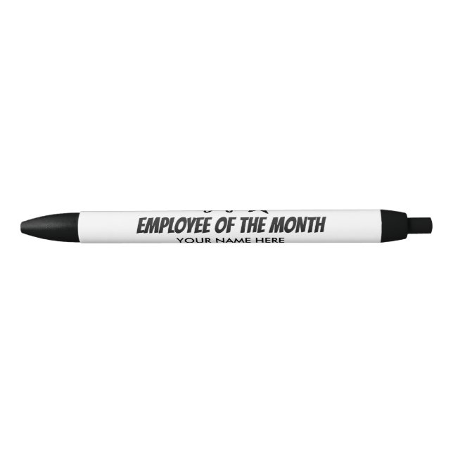 Employé du mois stylos personnalisés (Devant)