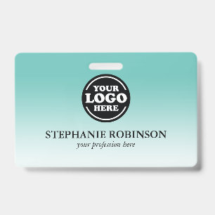 Employé personnalisé, Badge de nom de logo Coule