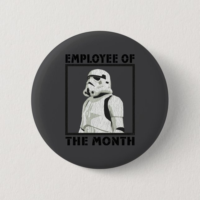Employee Of The Month Trooper  Button (Vorderseite)