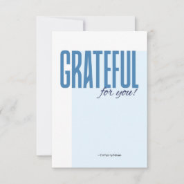 Employee Staff Thank You Appreciation Card Dankeskarte