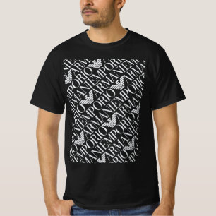 EMPORIO ARMANI Pima Baumwolle Jersey T - Shirt mit