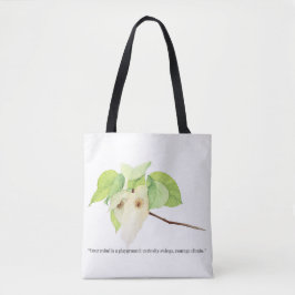 Empowерте Minimalistin | Inspirierendes Zitat Tasche