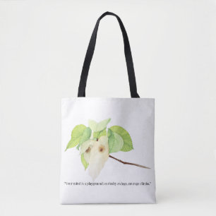 Empowерте Minimalistin   Inspirierendes Zitat  Tasche