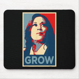 Empower Grow Kamala Harris Hope Poster 47 Kundgebu Mousepad
