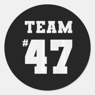 Empower Team 47 Kamala Harris Wheimer Einweihung Runder Aufkleber