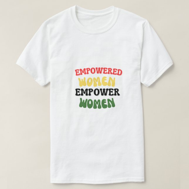 Empower-Women T-Shirt (Design vorne)