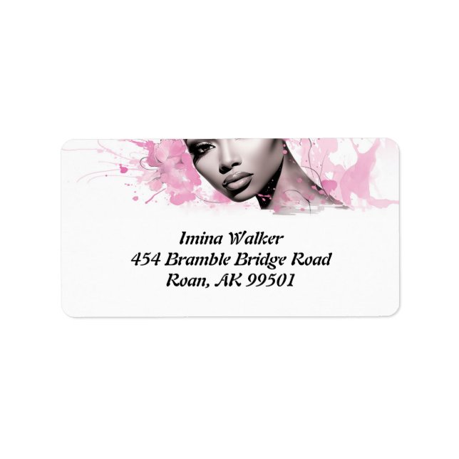 Empowered Divas Unleashed: Diva-ish Delights Label Adressaufkleber (Vorne)