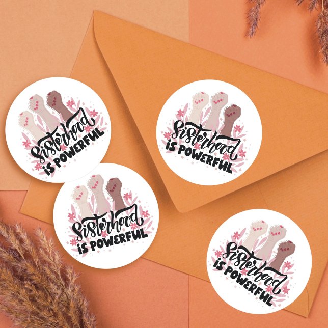 Empowered Femme Sisterhood Sticker (Von Creator hochgeladen)