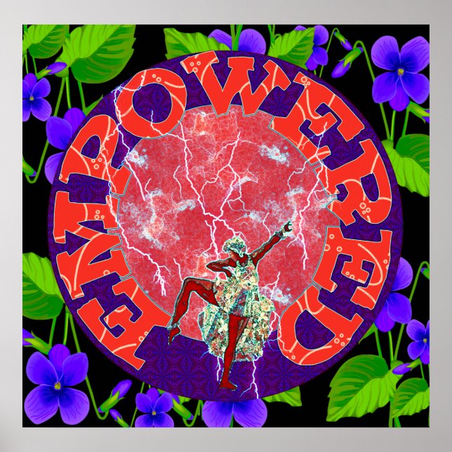 Empowered Woman Poster (Vorne)