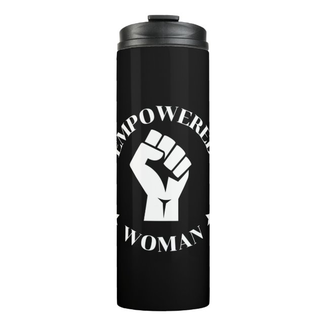 Empowered Woman Thermosbecher (Vorderseite)
