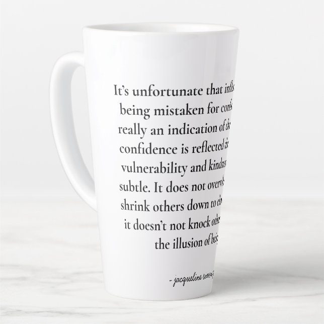 Empowering quote milchtasse (Linke Ecke)