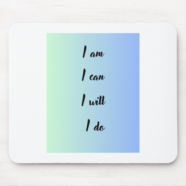 Empowerment der Maus Mousepad (Vorne)