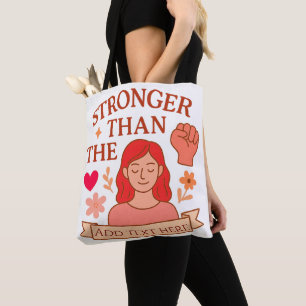 Empowerment-Design – Bearbeitbarer Textbereich Tasche