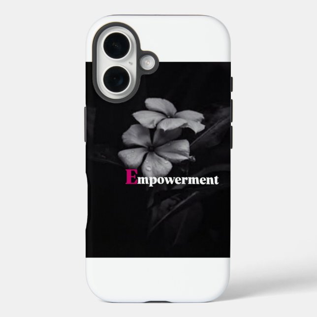 Empowerment-Disign-Handy-Abdeckung für buswomenspe iPhone 16 Hülle (Rückseite)