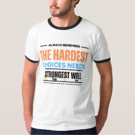 Empowerment-Erklärung: Motivierend Zitat von Männe T-Shirt