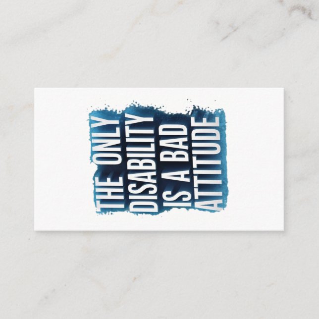 Empowerment Through Positivity / Empoderamento Atr Hinweiskarte (Vorderseite)