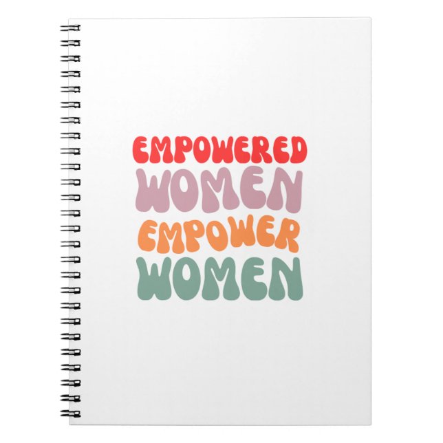 Empowerment von Frauen - SpiralNotebook Notizblock (Vorderseite)