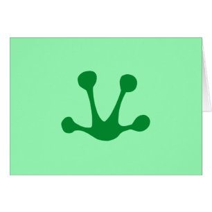 Empreinte de grenouille