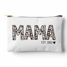 Empreinte de léopard de sac Mama Est, Custom Mama 