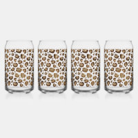 Empreinte de léopard Parties scintillant or