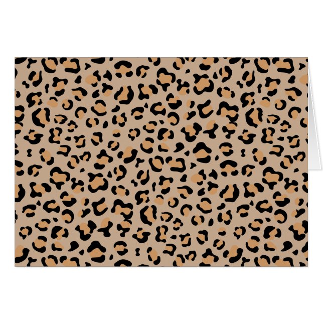 Empreinte de léopard, Spots de léopard, Leopard Br (Devant horizontal)