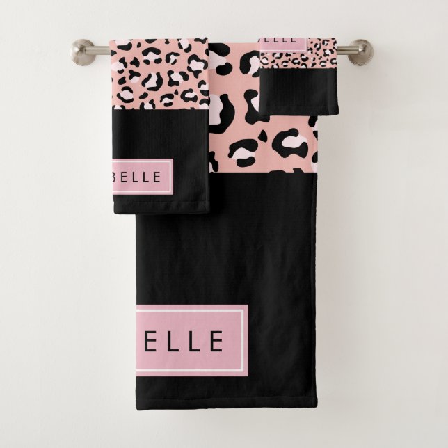 Empreinte de léopard, Spots, Leopard Rose, Votre N (En situation)