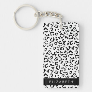 Empreinte de léopard, Spots, Noir Et Blanc, Votre