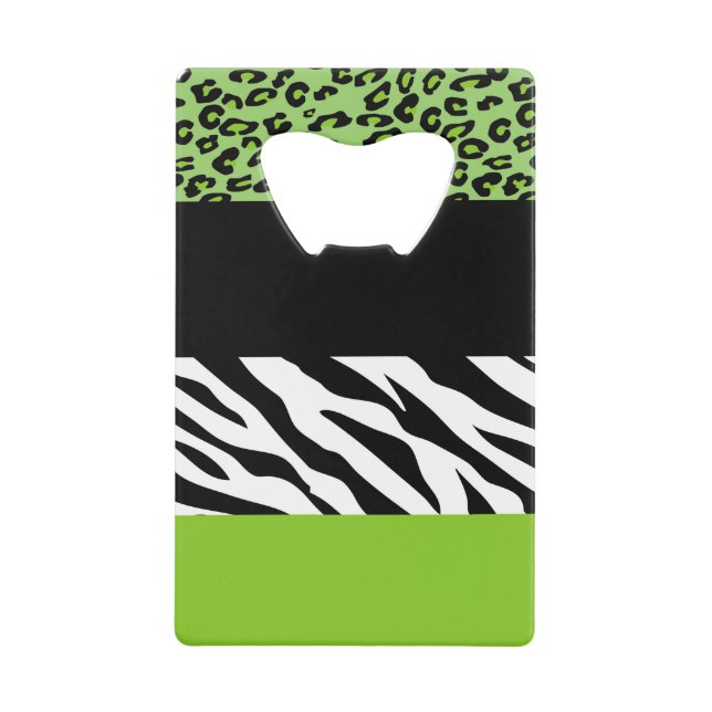Empreinte de léopard, Zebra Print, Poster de anima (Devant)