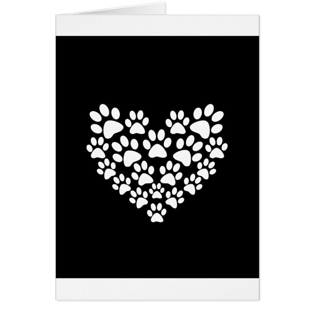 Empreinte de patte blanc mignon (Devant)