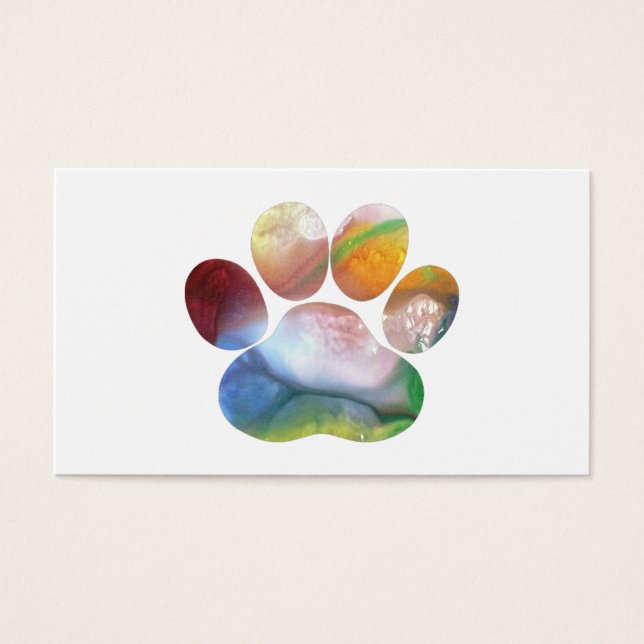 Empreinte de patte de chien (Devant)