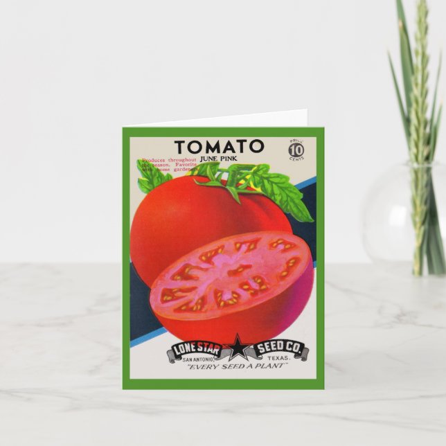 Empreinte de tomates dans les années 1950 (Devant)