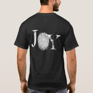 Empreinte digitale Joy T-shirt noir